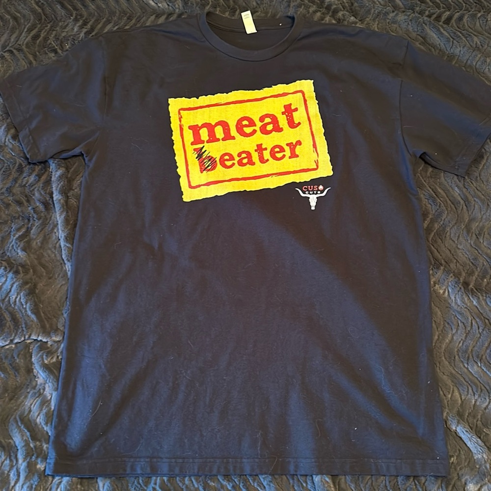Cuso Cuts - Black “Meat Eater” T-Shirtrt - Large